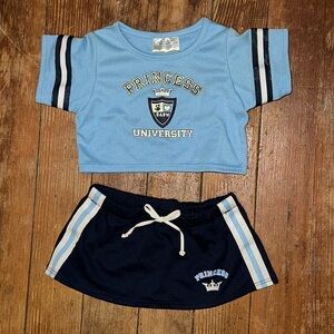 3/$20💥Build-A-Bear Workshop Plush Toy Princess Cheerleader Outfit